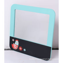 Tableau de message en bois avec miroir pour enfants Jouets éducatifs